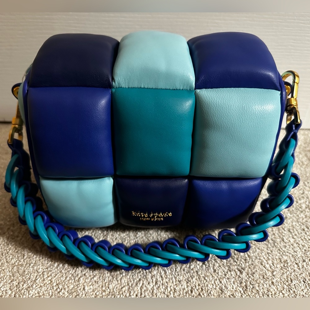 Kate Spade Boxxy Blueberry Multi Crossbody